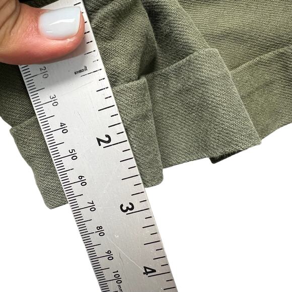 THE KOOPLES Lace Up Shorts‎ Olive Green Women’s Size 1 (Small) - Picture 12 of 13
